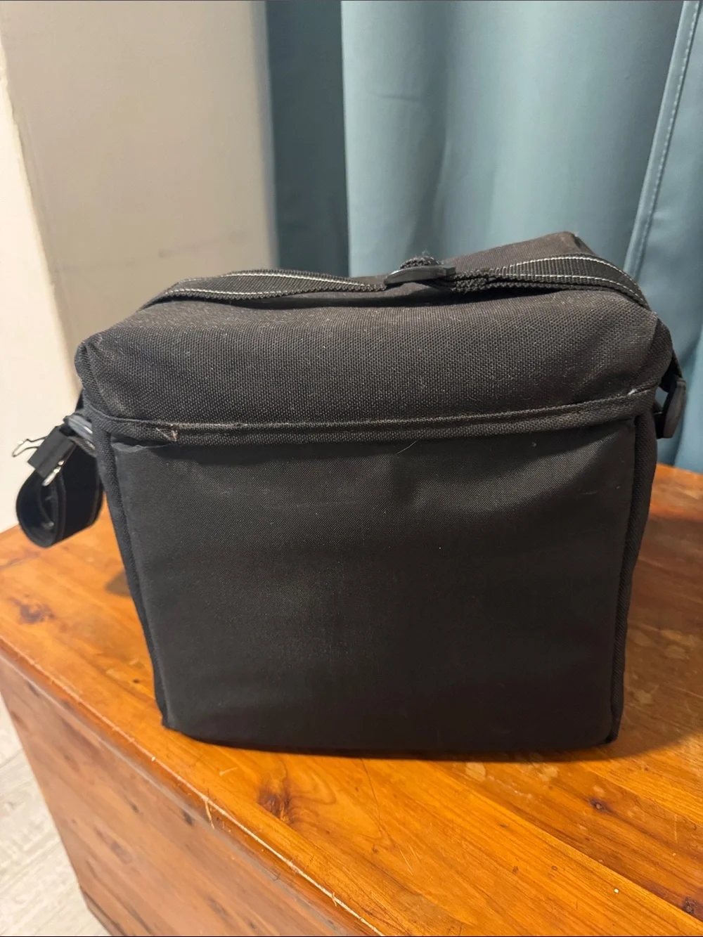 Diamond Supply Co. Black Canvas Crossbody Bag (repurposed camera/lens case)